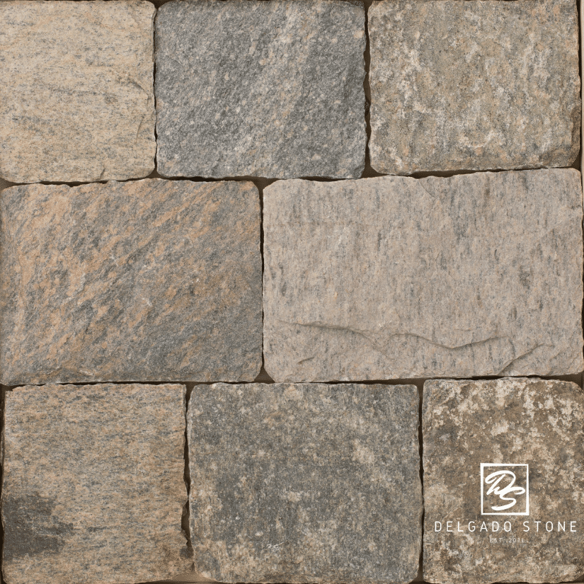 Montauk Blend Natural Stone Veneer Delgado Stone